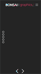 Mobile Screenshot of bonsai-graphics.com